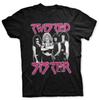 T-shirt da uomo Twisted Sister Nera Manica Corta Tutte le Taglie dalla S alla 5XL T-shirt Unisex