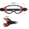 Yamamoto Optical YAMAMOTO High Spec Model Quick Belt Professional Use Rescue Goggles Helmet Mounted Type White Hard Coat Inner Super Water Repellent