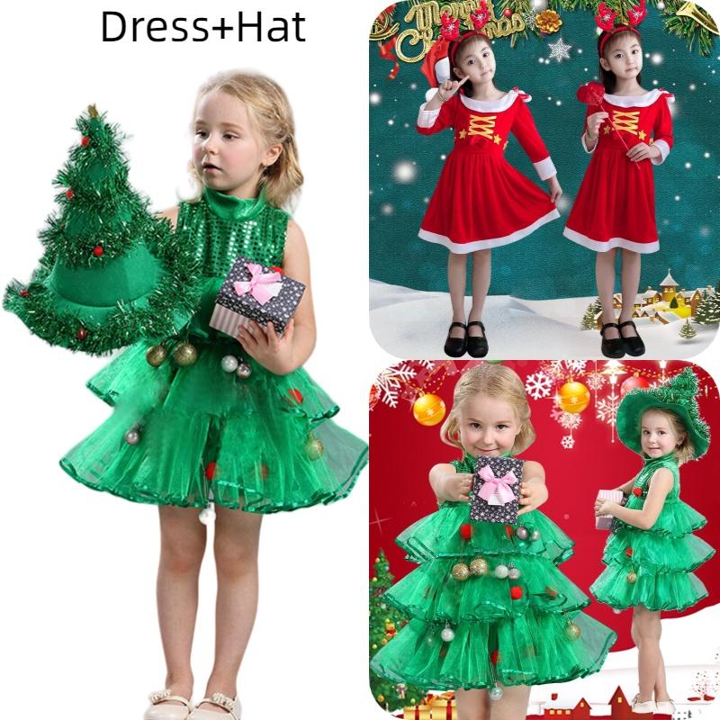 Girls Christmas Costume For Cosplay Cute And Lovely Princess Style European And American Fashion