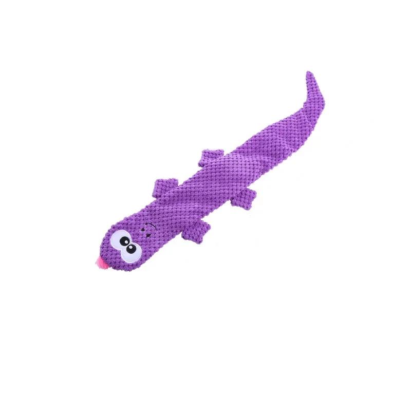 1pcs Plush Lizard Dog Toy Plush Cartoon Doll Teeth Cleaning Pet Products Animal Shape Bite Resistant Toy Cute Toy