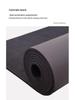 Thickened Non-slip Coconut Shell Yoga Mat: Frosted PU Rubber, Widened & Enlarged for Fitness & Home Use