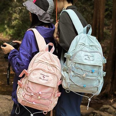 Koreanische Version von Ins Hoher Wert Hohe Kapazität Schüler der Oberstufe Outdoor Bergsteigerrucksack Rucksack.