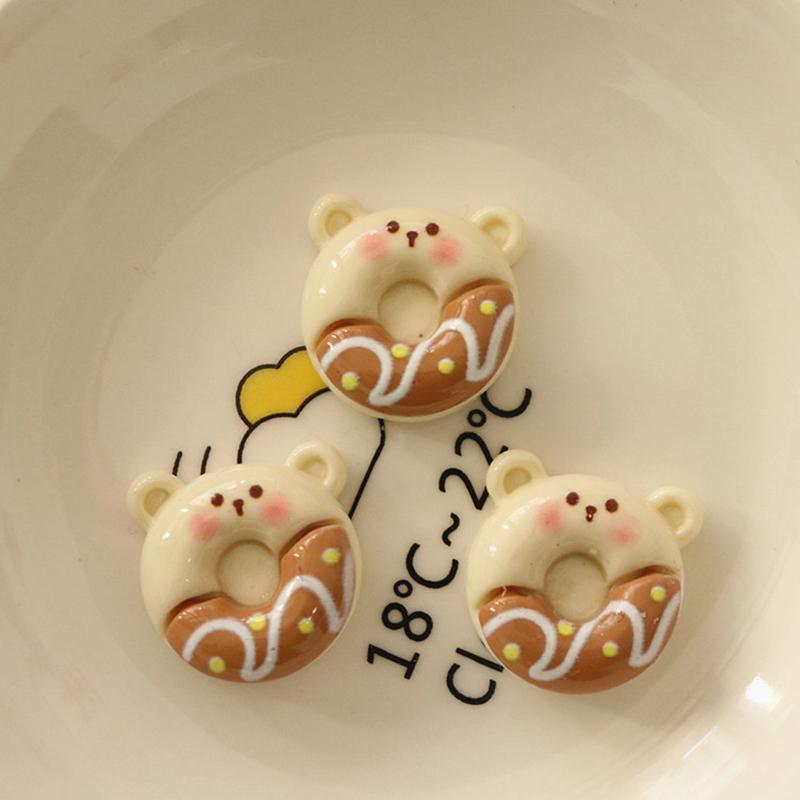 

10Pcs New Cute Animal Bear, Cake, Chocolate Resin Cabochon Scrapbooking Diy Jewelry Hairpin Craft Decoration Accessories A82