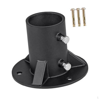 Flanșă de podea pentru stâlp de gard, practic, robust pentru montarea stâlpului cutiei poștale