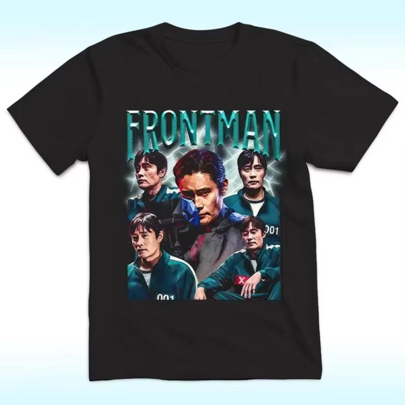 Choi Seung-hyun Shirt Vintage Pattern Print Summer 2025 Luxury Brand Pure Cotton Men's and Women's T-shirts with Short Sleeves