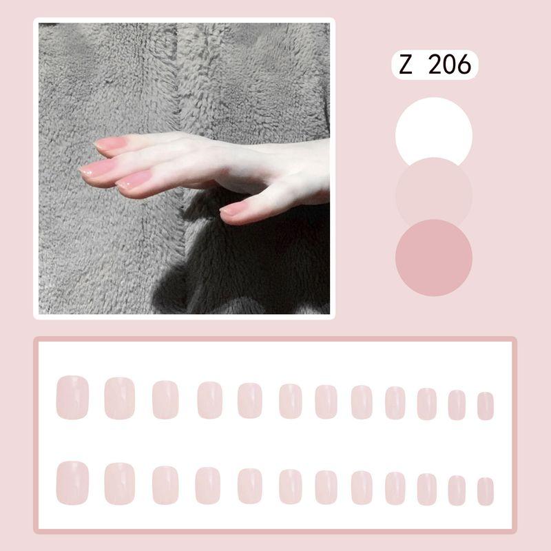 

Желейные абрикосовые патчи накладные ногти белые для ношения Bright yellow [Z206] White Peach