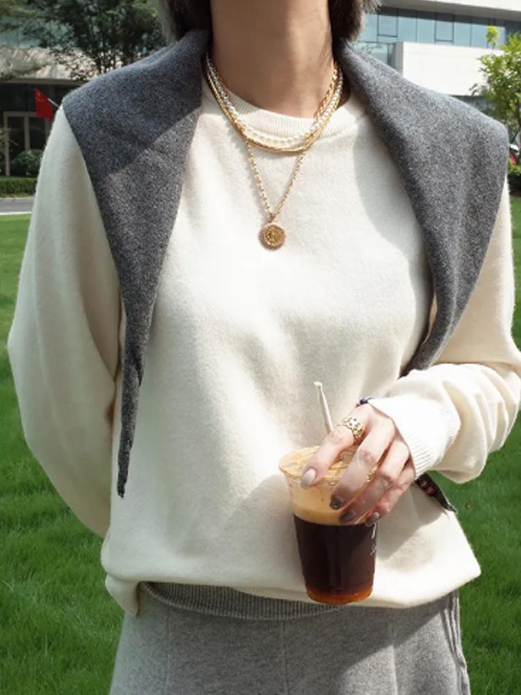 British Korean Triangle Scarf  Niche Wool  Triangular Scarf Women Headscarf Knitted Scarf Multi-functional Warm Knitted Scarf