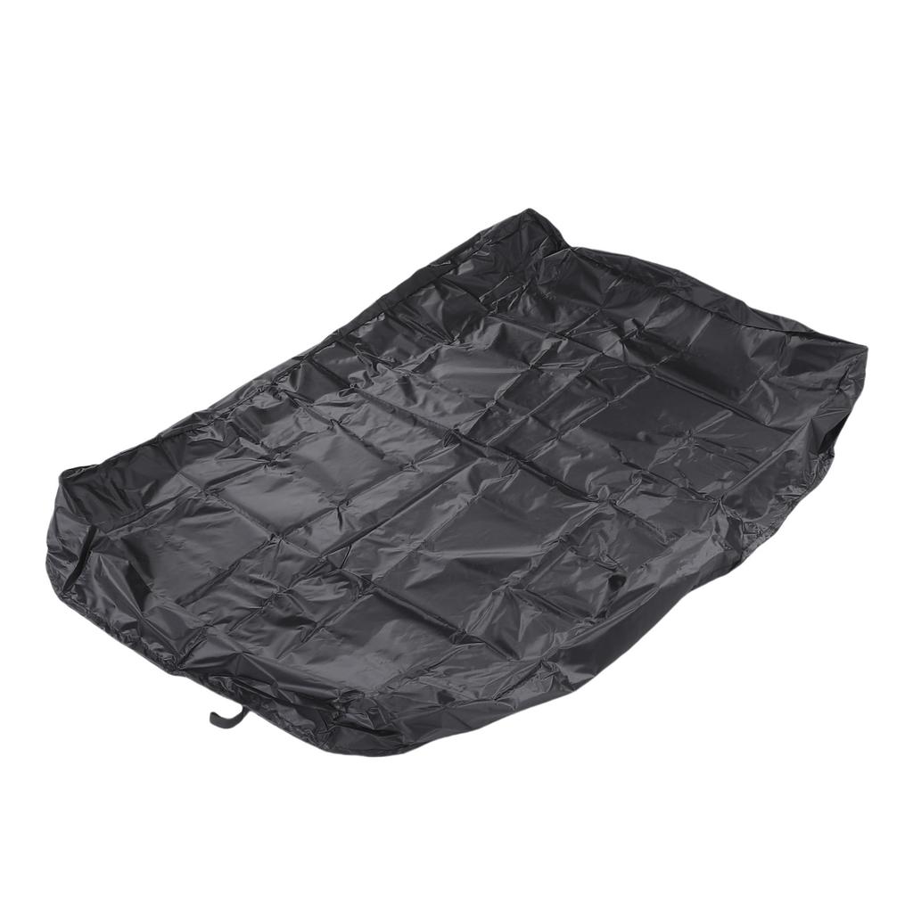 Wagon Rain Cover Foldable Water Proof Dust Proof Oxford Cloth Wagon Cart Cover with Adjustable Drawstring for Outdoor Camping Gardening