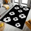 Luxury D-Denim T-Tears Door Mat Entrance Non-slip Washable Kitchen Carpet Living Room Hallway Rug Bathroom Decoration