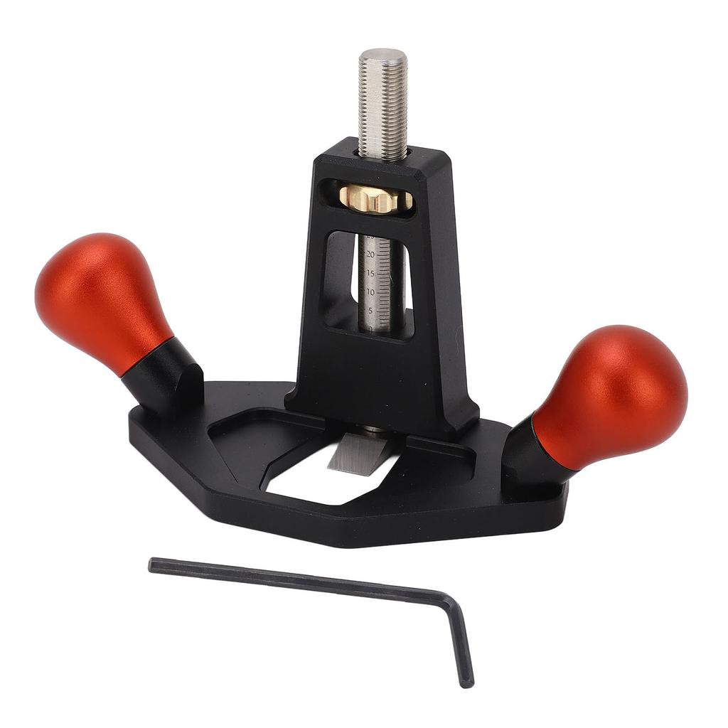 Woodworking Router Plane Hand Router Trimming Plane Anodic Oxidation Treatment Blade Hand Planer Tools