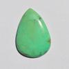 Natural Chrysoprase Gemstone Cabochon - Loose Semi Precious Stone 33 Carats Pear Shape 37x26 Mm, Jewelry Craft Supply