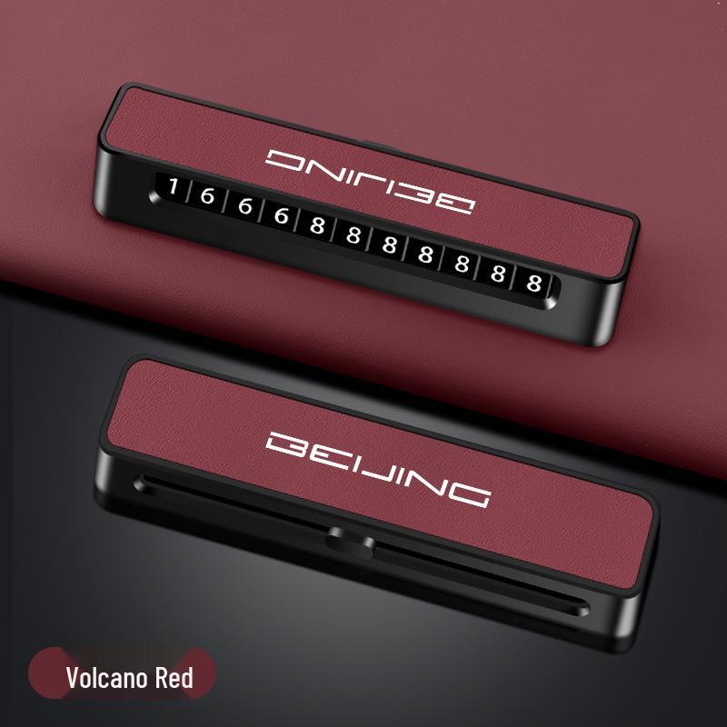Beijing BJ60 Thunder Car License Plate Ornament