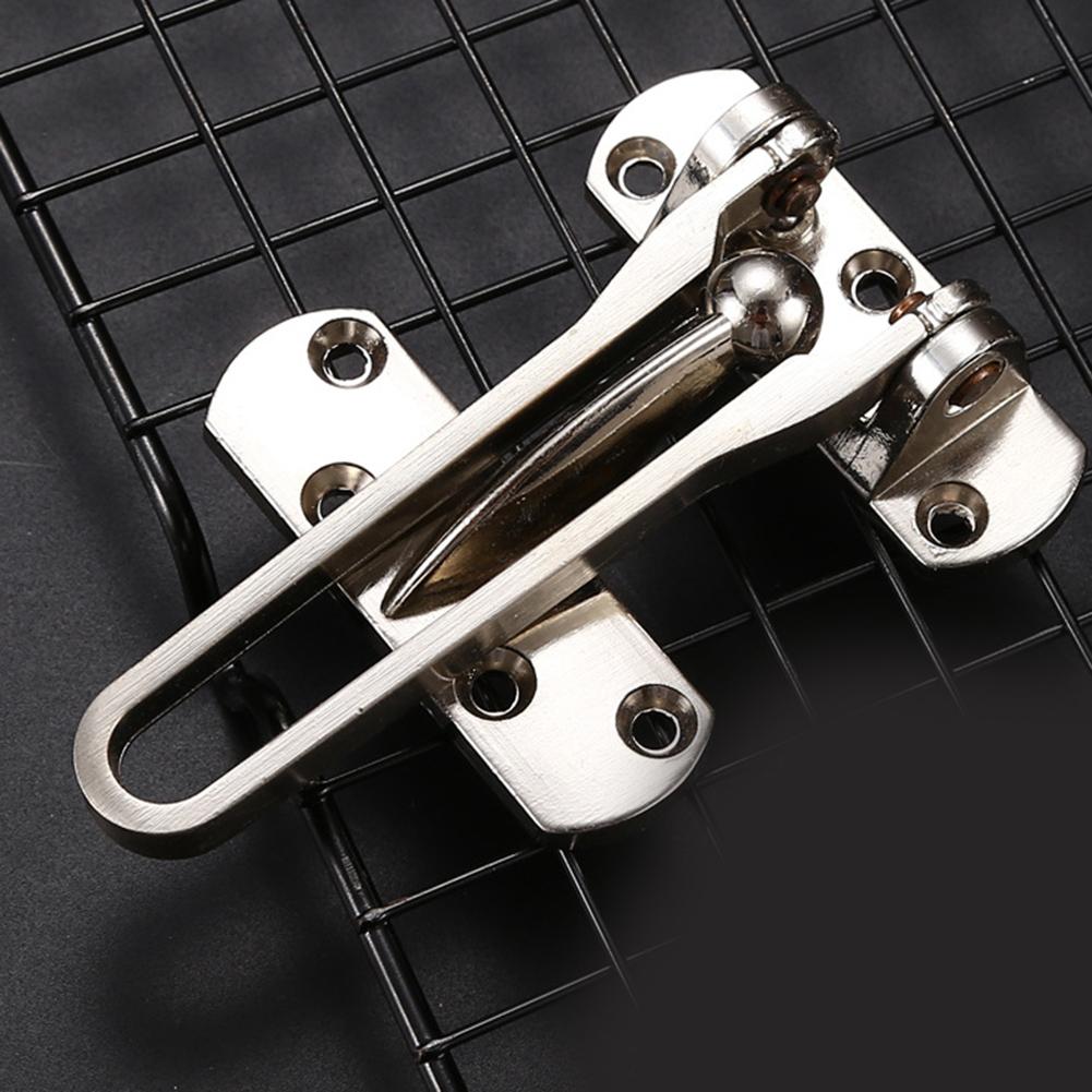 Insurance Door Bolt Home Anti-theft Room Door Bar Door Buckle Lock Chain Safety Bedroom Hotel Anti-lock Buckle Lock Hardware