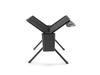 Brabantia Foldable Dish Drying Rack Large Dish Drainer with Cutlery Tray and Glass Hooks Dark Grey 139482 Width 51 X Depth 42 X Height Cm Size 31.5