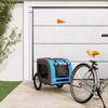Vidaxl Fahrradanhänger für Tiere, Oxford-Gewebe und Eisen