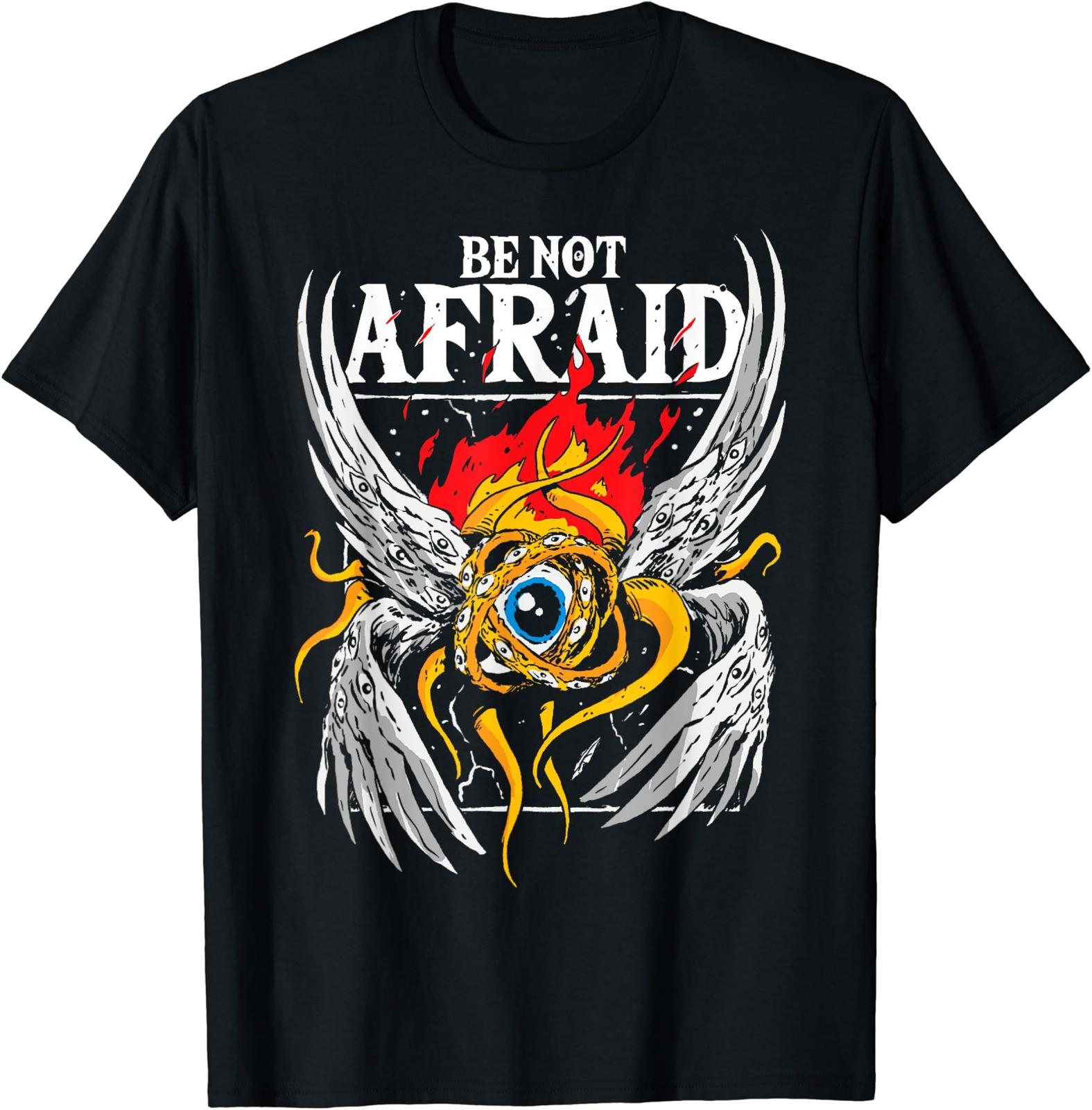 Do Not Be Afraid Realistic Angel T-Shirt Size S-4xl 2XL