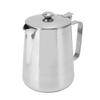 Milk Frothing Pitcher Steaming Pitcher Stainless Steel Coffee Milk Cup Milk Frother Cup with Lid