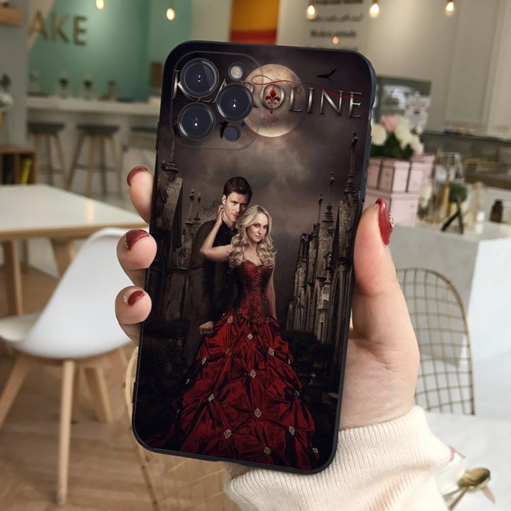 Vampire Diaries Handyhülle Silikon Weich für iphone 16 15 14 13 12 11 Pro Mini XS MAX Plus X Hülle