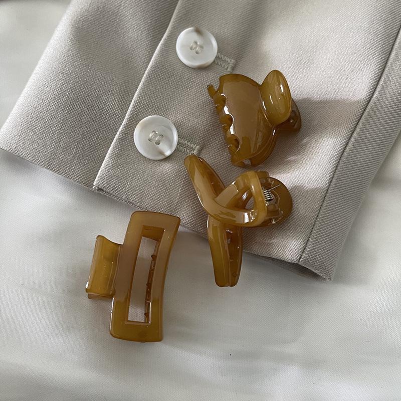 Exquisite Cross-shaped Small Claw Clips  Small Clips  Headwear Side Small Hair Clips  Back of The Head Claw Clips  Bangs  Hair Clippers  Top Clips