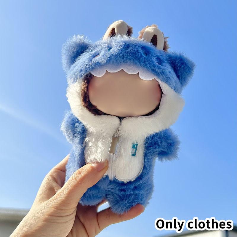 

Cute Mini Plush Doll S Clothes Outfit Only Clothing Accessories For 17Cm Dolls Sweater Hoodie Clothing Diy Kids Gifts