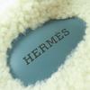 Great HERMES Sandals Gypre Blue Suede Leather Women 36 Used