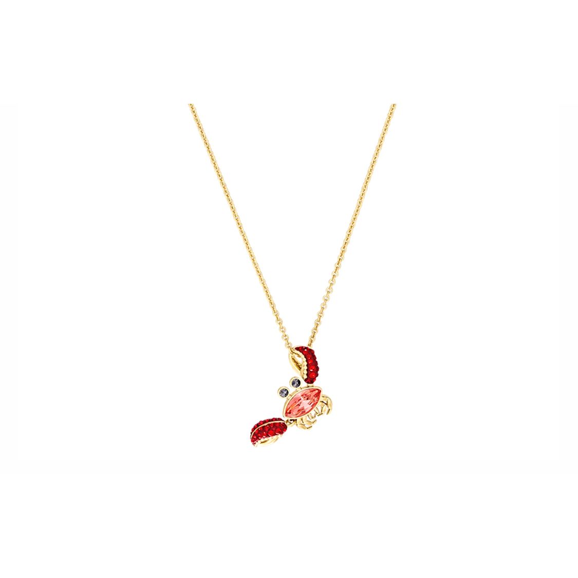

Swarovski Ocean Crab Necklace Women necklace Red 5465940 Box (Random Color)
