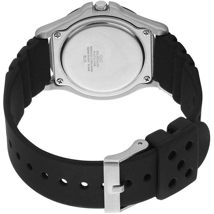 [Citizen Q&Q] Watch Q&Q Analog Solar 100m Water Resistant Urethane Band White Dial H950J003 Men's Black White