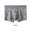 Luxury Mid-Waist Men's Breathable Antibacterial Cotton Boxer Briefs with Seamless Design