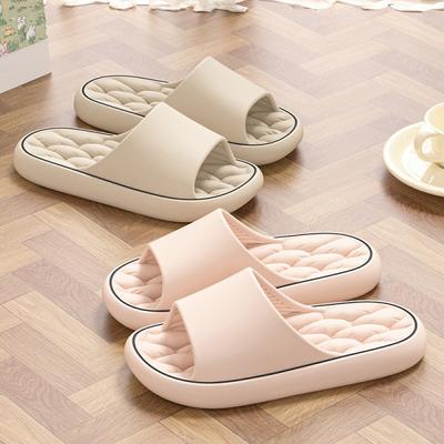 Cute EVA Slides for Women and Men Sandals Pillow Slippers Shower Shoes Quick Dry Cloud Slides Lightweight Soft and Non-slip Summer Slippers