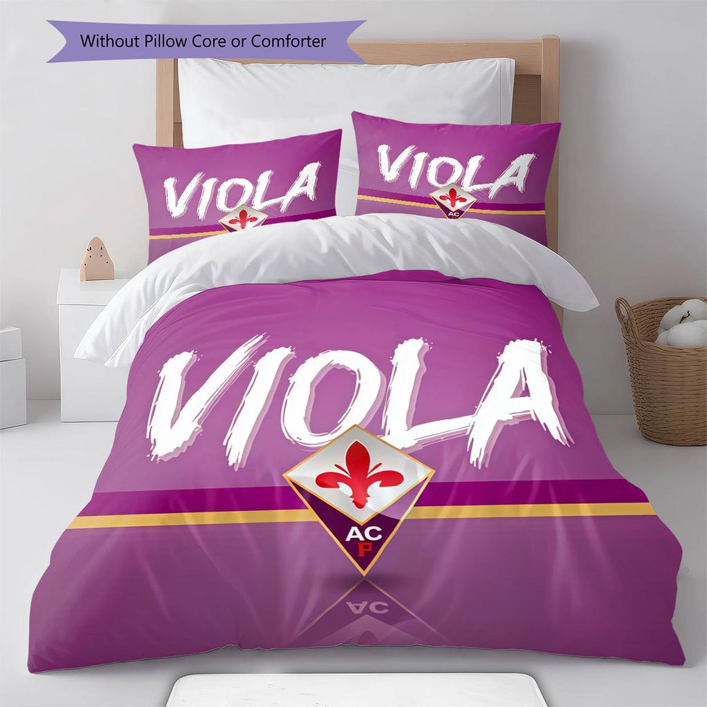 ACF Fiorentina Bedding Quilt Set Quilt Cover Pillowcase Home Decoration Birthday Gift (1 * Duvet Cover + 2 * Pillowcase, Without Core)