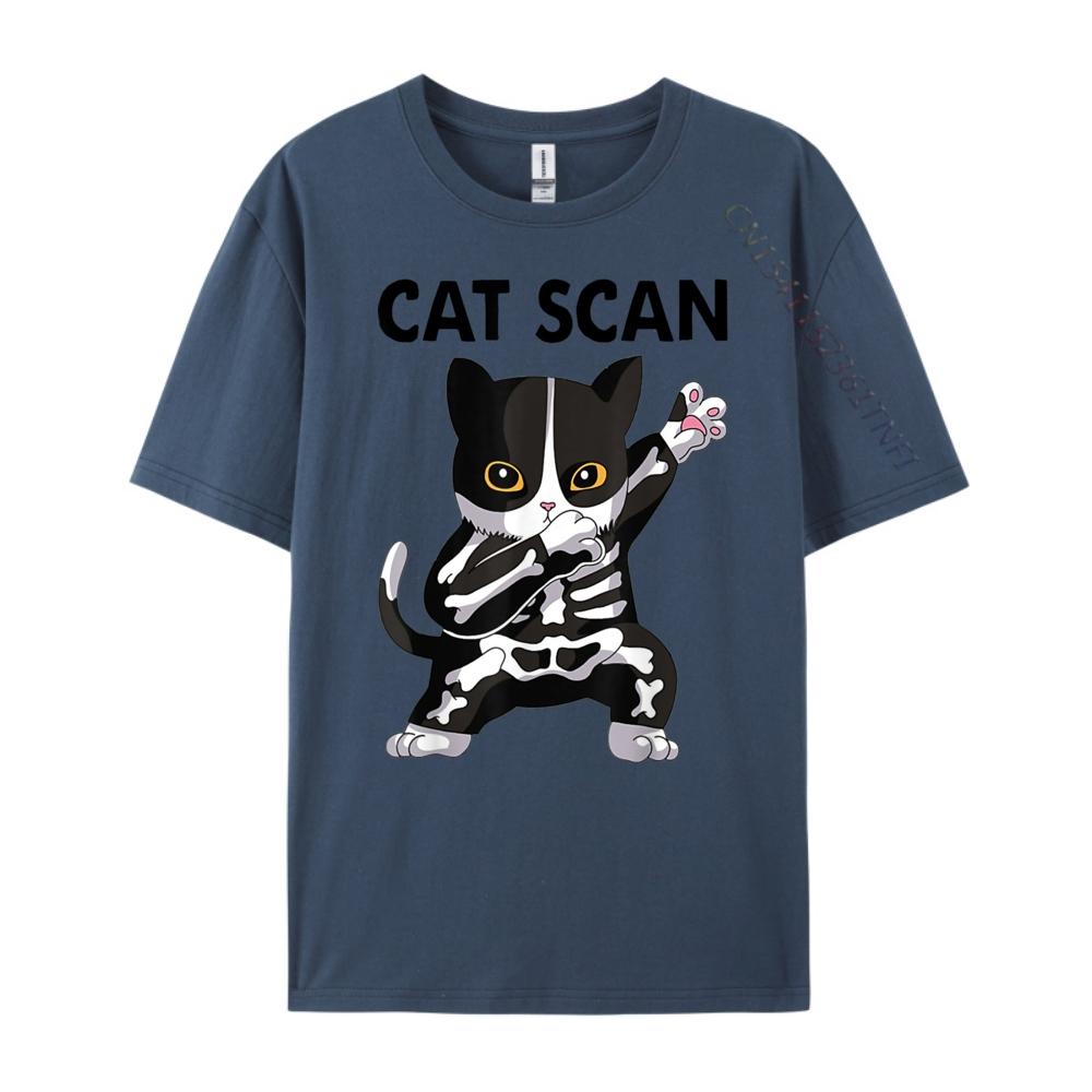 

Cat Scan Designer Clothes Men Cheap Cute Oversized T Shirt Graphic Tees Men High Quality Mens Tshirt 3XL