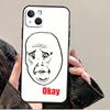Funny FACE MEMES Funda For iPhone 15 16 Pro Max 12 13 Mini 11 14 Pro Max XS X XR 15 16 Plus Case