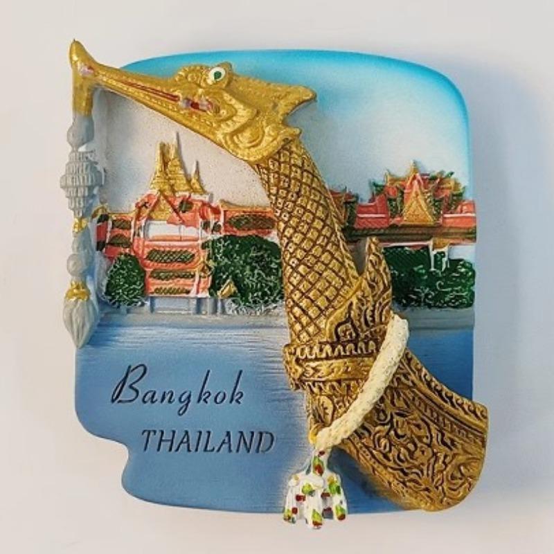 Thailand Souvenirs Phuket Fridge Magnets Home Decor Bangkok Refrigerator Stickers Wedding Gifts