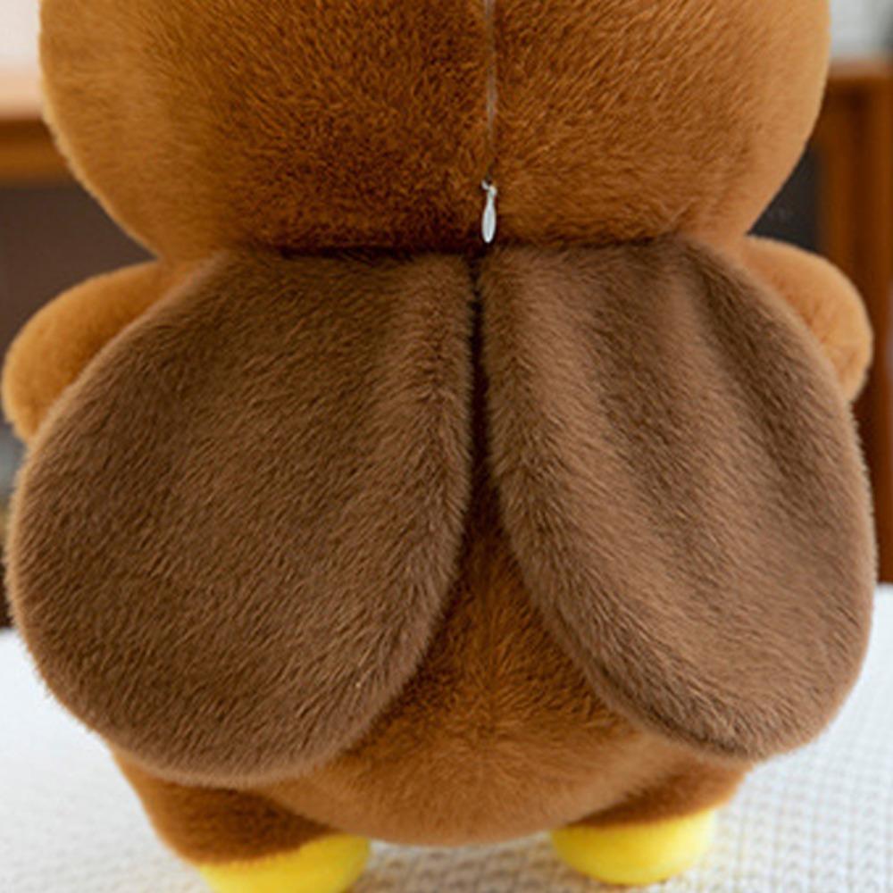 Cartoon Capybara Doll Plush Doll Soft Stuffed Capybara Doll Capybara Lulu Doll Toy  Boys Girls