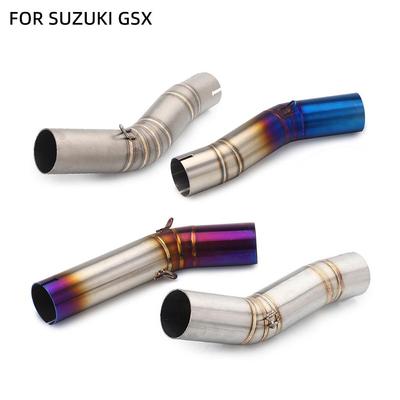 Edelstahl Mittelrohrbogen für GSXR 600/750/1000 RK5-K9 Modifikation