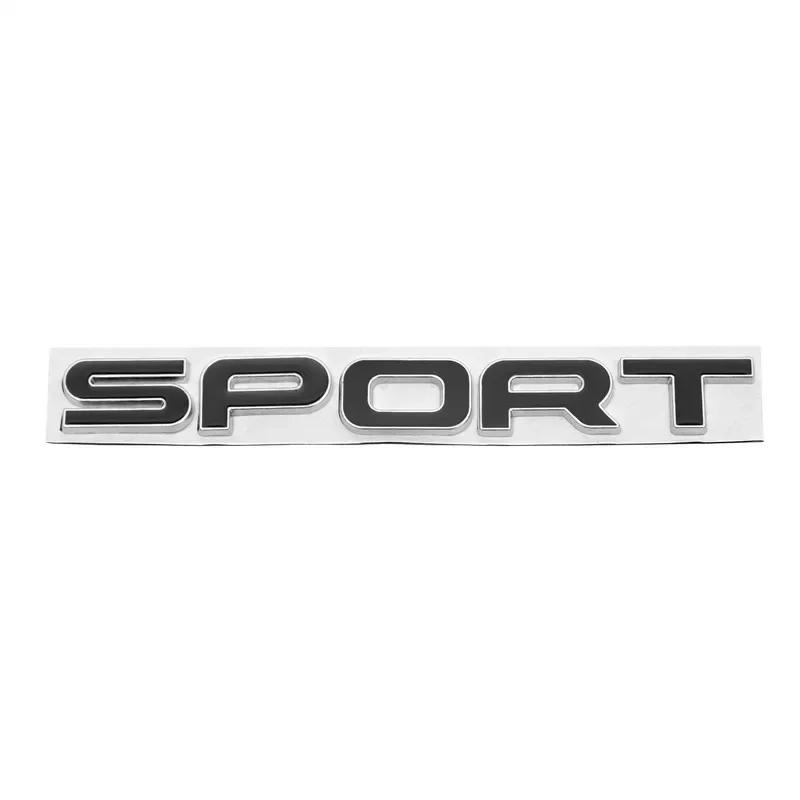 3D Metal  Letters SPORT Logo Car Rear Boot Trunk Emblem Badge Sticker Decal