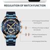 CURREN Steel Strap Watch Simple Calendar Large Dial Business Watch Waterproof Men's Fashion