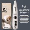 New Led Pet Dog Claw Trimmer Cat Beauty Waterproof Pet Foot Hair Trimmer Low Noise Cat Dog Face Ears Buttock Claws Pet Accessory