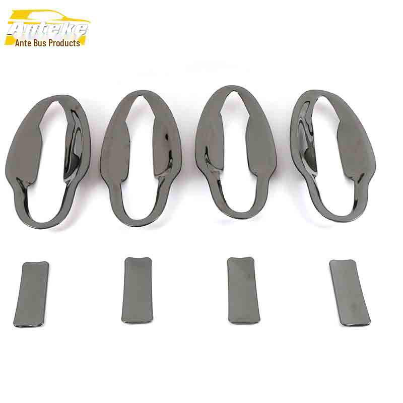 Dekorativní rámeček na misku dveří Tiggo 5X: Nerezový kryt proti poškrábání s flitry a doplňky