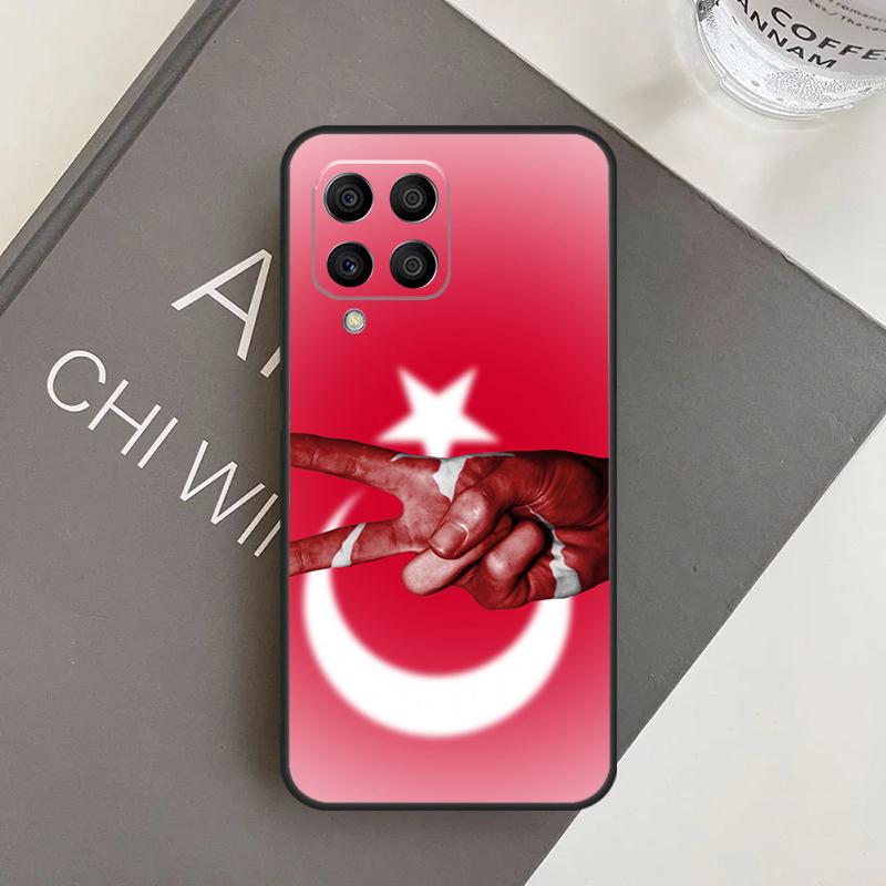 Turkey Turkish Flag Case For Samsung Galaxy M15 M35 M55 M56 M36 M16 M06 M31 M13 M33 M53 M12 M32 M52 M14 M34 M54