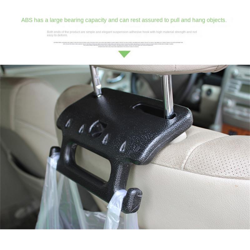 

Car Seat Back Hook E Multi-function Practical Strong Bearing Rear Seat Armrest Safety Handle Hook Bracket Car Accessories