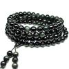 Regenbogen-Obsidian 108er Perlenarmband - 4 Runde Mala Zum Tragen Am Hals Handgehaltene Gebetsperlen