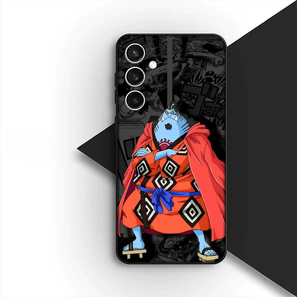 Jinbe Kaidous One Luffy Pieces Cover in Silicone per Telefono per Apple iPhone 17 Air 12 13 Pro Max Mini ProMax 7 + 8 Plus Custodia Morbida