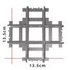 City Trains Diy Building Blocks Straight Curved Rail Bricks Parts Bridge Tunnel Model Soft Flexible Cross Tracks Railway Moc Toy