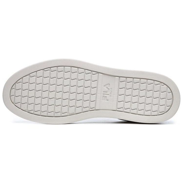 Fila Ace Fabric Synthetic Leather Non-Slip Wear-Resistant Low-Top Skate Shoes Men Sneakers White Blue F12M241201FMQ