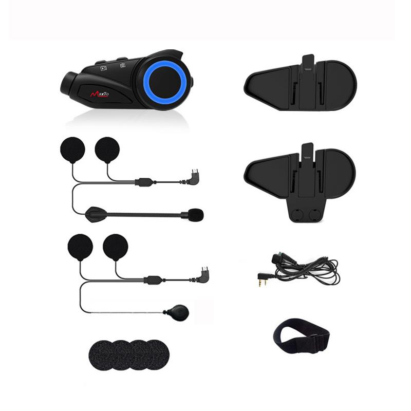 M3 Motorcycle Group Intercom Helmet Accessories M3 WIFI Recorder Original Parts Soft Hard Microphone Headset Clip Replacements Helmet Communication 7