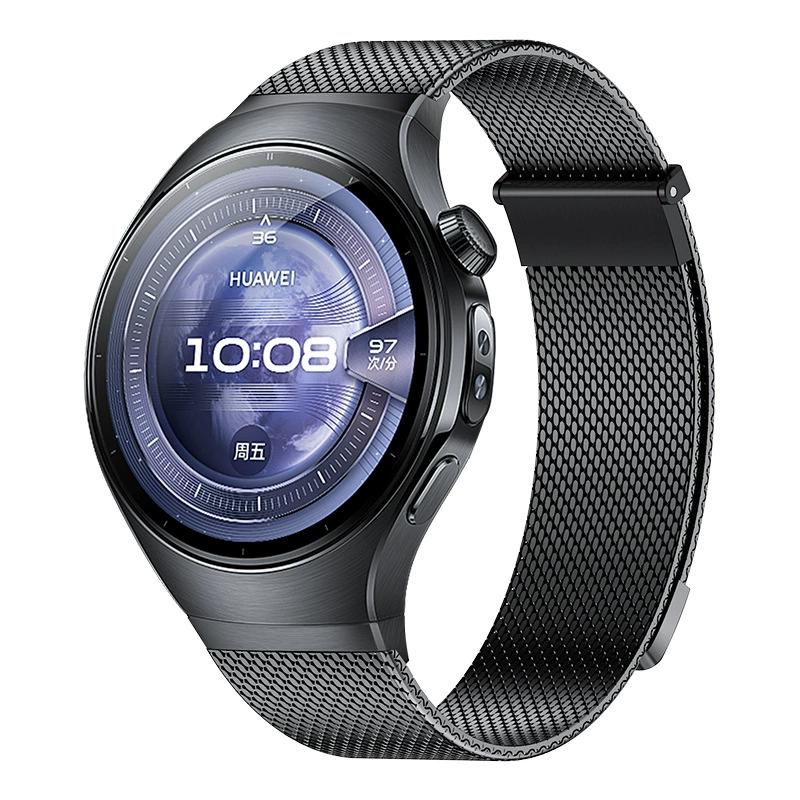 No Gaps Strap for Huawei Watch 5 46mm 42mm Metal Magnetic Luxury Stainless Steel Bracelet Belt Correa Huawei Watch5 46 Mm Band