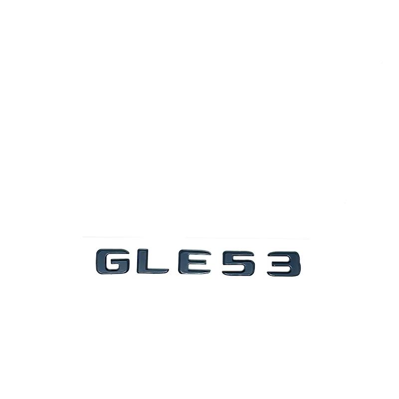Car Trunk Letters Logo Emblem Badge Decals Sticker For Mercedes Benz GLE Class GLE53 GLE350 GLE400 GLE450 W166 W167 4Matic GLE63 EF1