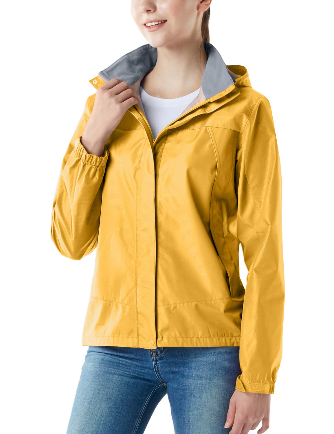 

Tesla Women s Rain Jacket FET02-YLW_L