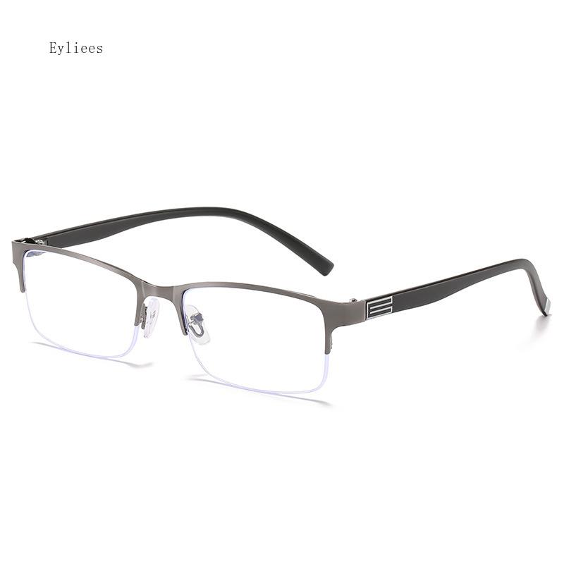 Business Style Bifocal Reading Glasses Women Men Progressive Vision Adjustment Eyeglasses Converted Light Multifocal +1.0 TO+4.0